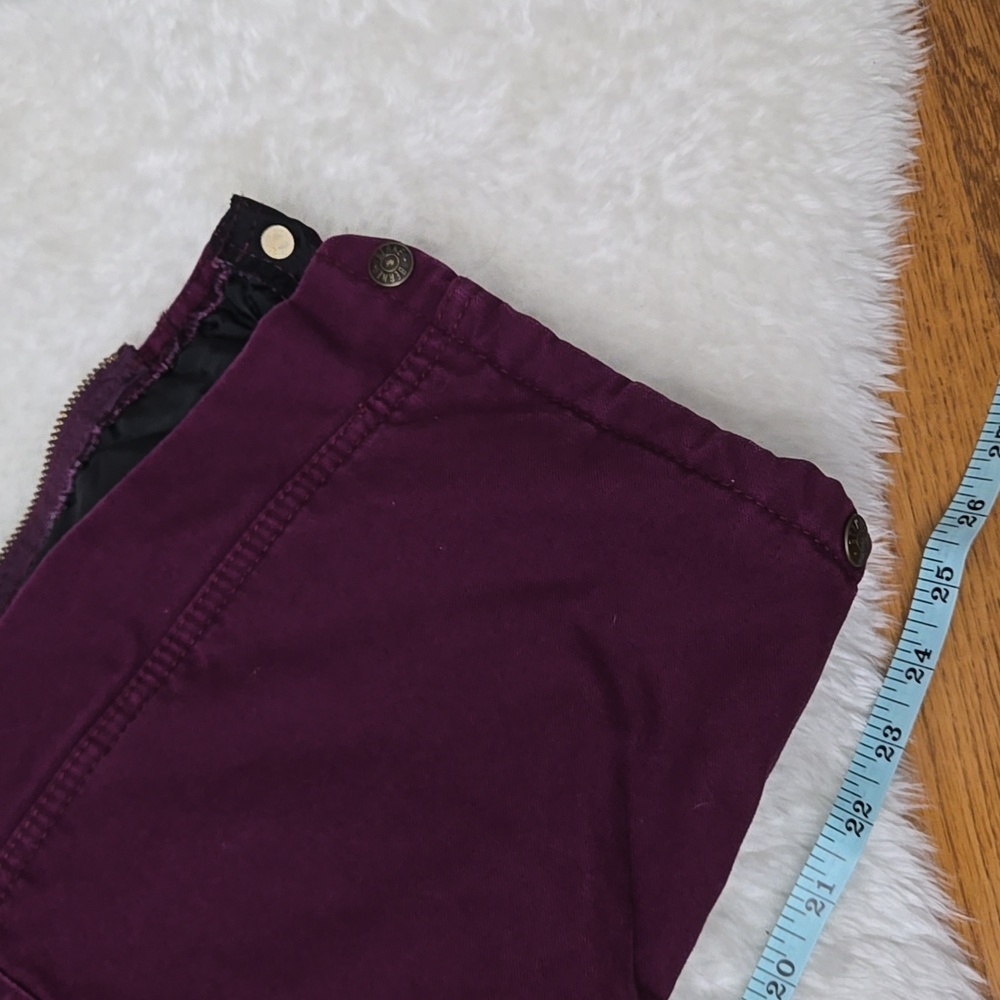 Berne Purple Insulated Snow Bibs, Youth Size Extra Large - Picture 5 of 13